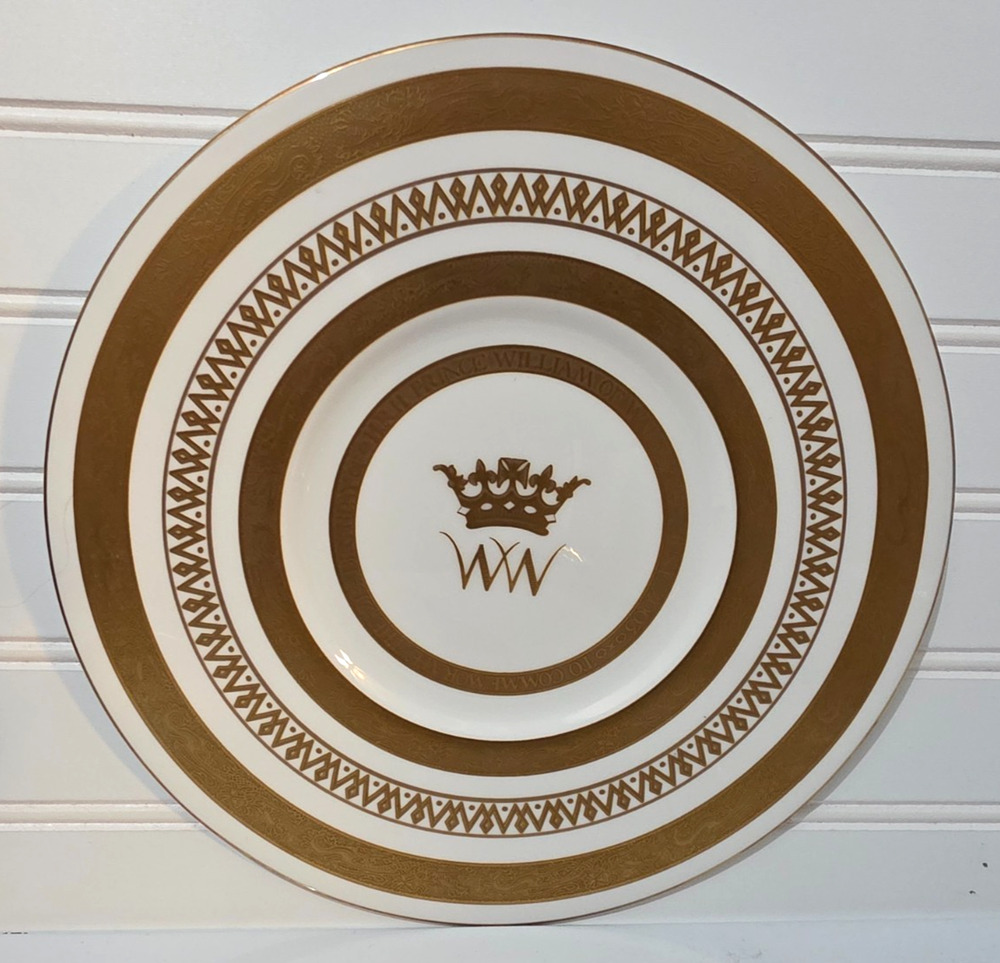 The Royal Collection Kings China 10.25" Plate Ltd Edition W.W. William's 21st BD